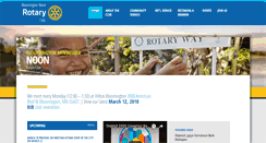 Desktop Screenshot of bloomingtonrotarymn.org